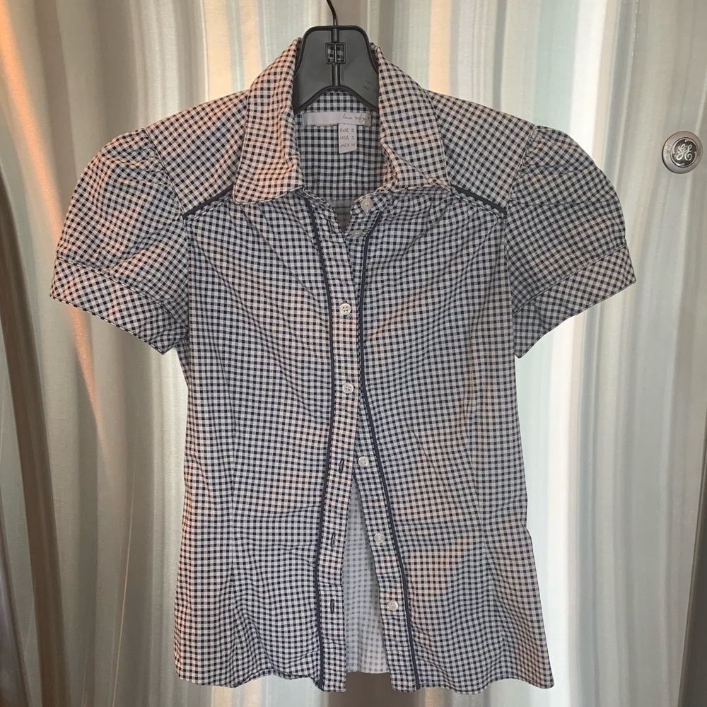 Zara TRF short sleeve top